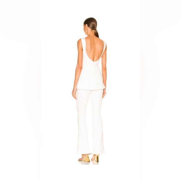 Misha Costanza Jumpsuit in Ivory - Picture 3 of 11
